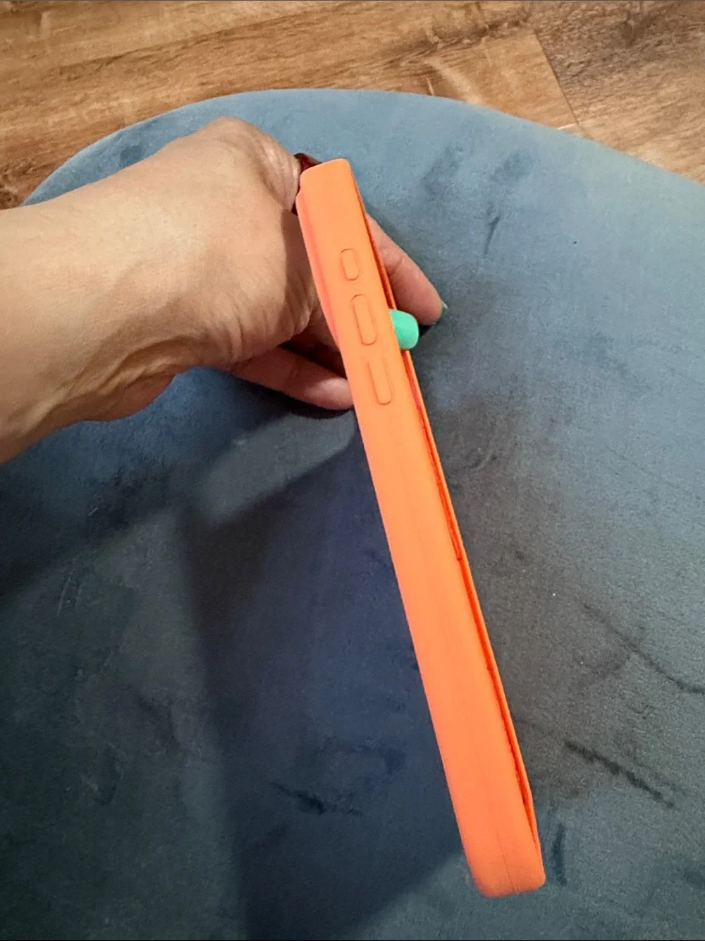 Orange Silicone Phone Case - Protective Cover REASONABLE OFFERS ACCEPTED